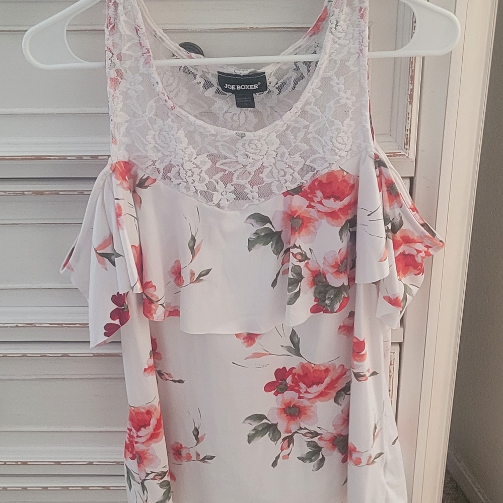 Womens cold shoulder top